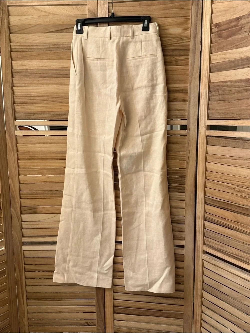 Sezane Eliel Trousers in Creme size 2 NWT